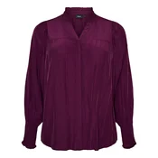 Zizzi Bluza JANNIE lila