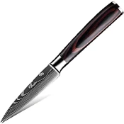 Kuhinjski nož Blade - Paring / Črna / Rjava KP38119
