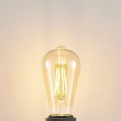 Arcchio LED-žarnica E27 ST64 6,5 W 2500 K jantar 3-stopenjski dimmer - Steklo