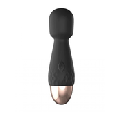 Mini Wand Masažer za klitoris, 10 modova vibracije, Vodootporan, Crni