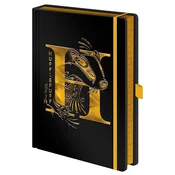 Northix Hufflepuff Premium A5 zvezek za oboževalce Harryja Potterja