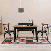 Woody Fashion Komplet mize in stolov (4 kosi)