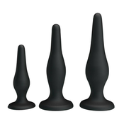 Silicone Butt Plug 3 different sizes