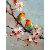 Tiskana slika z okvirjem 60x80 cm Robins – Styler