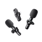 Bluetooth mikrofon Remax K10 Lightning, Crni