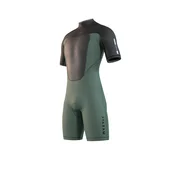 Mystic Obleka BRAND 3-2 Shorty Backzip 2025 - 643 Dark Olive