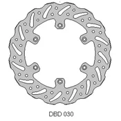 shumee Sprednji zavorni disk Delta za Yamaha WR 125 92-00, YZ 125 90-00, WR/YZ 250 90-00, WRF/YZF 400/426 98-00, val (245X118X3MM) (6X6,5MM) (NG320)