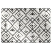 Decormat Podloga za pisalni stol Geometric illusion 140x100 cm 15 cm