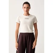 Majice New Balance Trackside Ringer T-Shirt Linen Heather L
