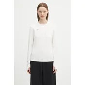 Majica z dolgimi rokavi Pangaia Cotton-Stretch Long-Sleeved Top
