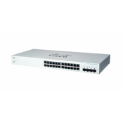 Cisco CBS220-24T-4G Upravljano L2 Gigabit Ethernet (10/100/1000) 1U Bijelo