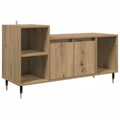 Vidaxl TV omarica Umetni hrast 100 x 35 x 55 cm Konstruiran les