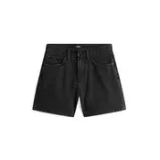 VANS Kavbojke Check 5 Mid Rise Short  črna