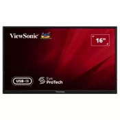 ViewSonic Portable monitor, 15.6, IPS, FHD, USB-C