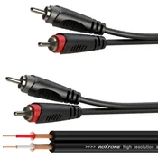 Avdio kabel 2 x RCA vtič/2 x RCA vtič 3 m Roxtone SACC130L3