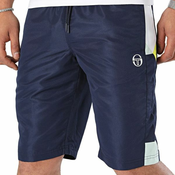 Muške kratke hlace Sergio Tacchini Geometrica Bermuda Shorts - Plavi