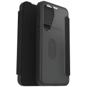 Ovitek OTTERBOX REACT FOLIO SAMSUNG GALAXY S25 črno kristalno prozoren/črn ovitek za kartice (77-97829)
