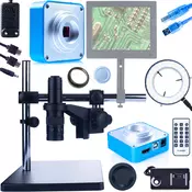 Rosfix Digitalni Mikroskop Earth Pro MCEP-0.5X-PZRR – Nastavljivo Roko, Zoom 7-45x, C-Mount 25mm | Visoka Kakovost Optike, (5000212284)