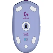 Logitech G305 Lightspeed brezžična igralna miška vijolične barve