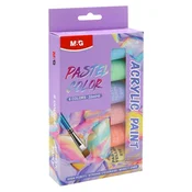 Akrilne barve M&G 22 ml Pastel - komplet 6 kosov
