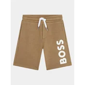 Boss Sportske kratke hlace J50580 M Bež Regular Fit