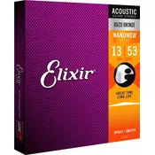 Elixir 11182 HD LIGHT 80-20 Bronze NanoWeb Coated 13-53