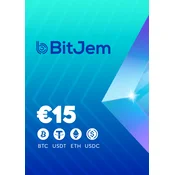 BitJem Crypto Gift Card 15 EUR Key GLOBAL