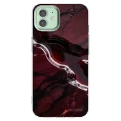 Silikonski prozorni ovitek za Apple iPhone 12 Pro - Cherry stone