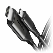 AXAGON RVC-HI2MC USB-C zu HDMI 2.0 Adapter, 4K/60Hz, Aluminum - 1,8 m RVC-HI2MC