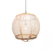 Vzhodna viseča svetilka rjava 50 cm - Pascal