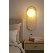 Opviq zidna lampa Tor-Bell, 1 × G9, bež / bela