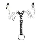 Gardj Europe Stimulator – Penitence Man – sponke za bradavice, ČRNA