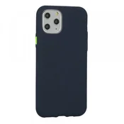 Silikonski ovitek NEON za Samsung Galaxy A21 A217 - temno moder