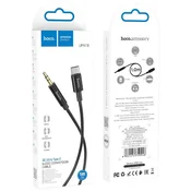 Hoco AUX kabel UPA19 iz Type C na 3.5 mm (1m) črn
