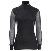 Brynje Wool Thermo ženska majica s kratkimi rokavi, črna (L)
