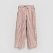 Reserved - Pantalone od mešavine viskoze i gužvane tkanine