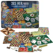 STUDO GAMES - 365 družabnih iger v pločevinasti škatli