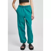 Womens high-waisted sweatpants with high waist, water green