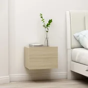 Nocni ormarici 2 kom boja hrasta 40x30x30 cm konstruirano drvo