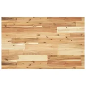 Vidaxl Kopalniški pult oljni premaz 160x50x4 cm trden akacijev les