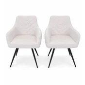 L DECOR SET 2 TRPEZARIJSKE STOLICE SERVIO BEŽ