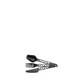 Jedilni pribor PRIMUS Lightweight TrailCutlery, črn