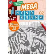Mega-Nonogramm, 20 Bde.. Bd.2
