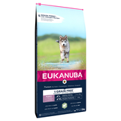 Eukanuba Grain Free Puppy Large Breed jagnjetina - 12 kg