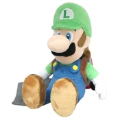 Plišasta igrača Luigis Mansion - Luigi s Poltergustom - 25 cm