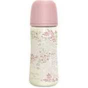 Suavinex Poetry SX Pro Physiological L steklenička za dojenčke 6 m+ Dense Flow - Pink 360 ml