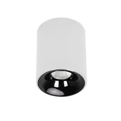 Moderna črno-bela okrogla stropna svetilka O6cm, LED 5W TOM Light Prestige s spremenljivo barvo