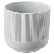 GRADVIS Cvetlični lonec, siva, 15 cm
