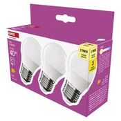 LED žarnica Classic Mini Globe/E27/4,2 W (40 W)/470 lm/Toplo bel 3/1