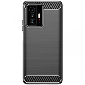 Silikonski ovitek za Xiaomi 11T/11T Pro - mat carbon črn